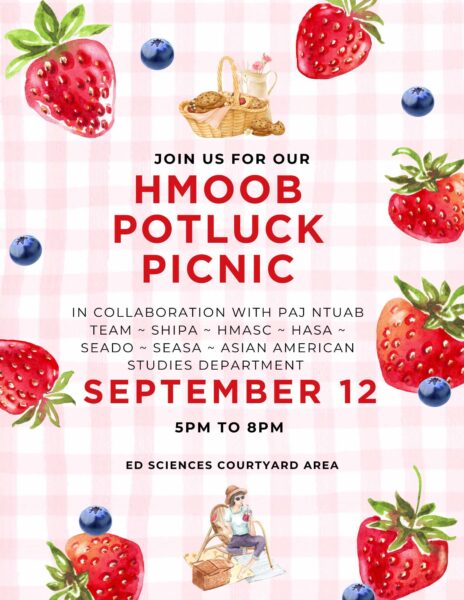 HMoob Potluck Picnic flyer.