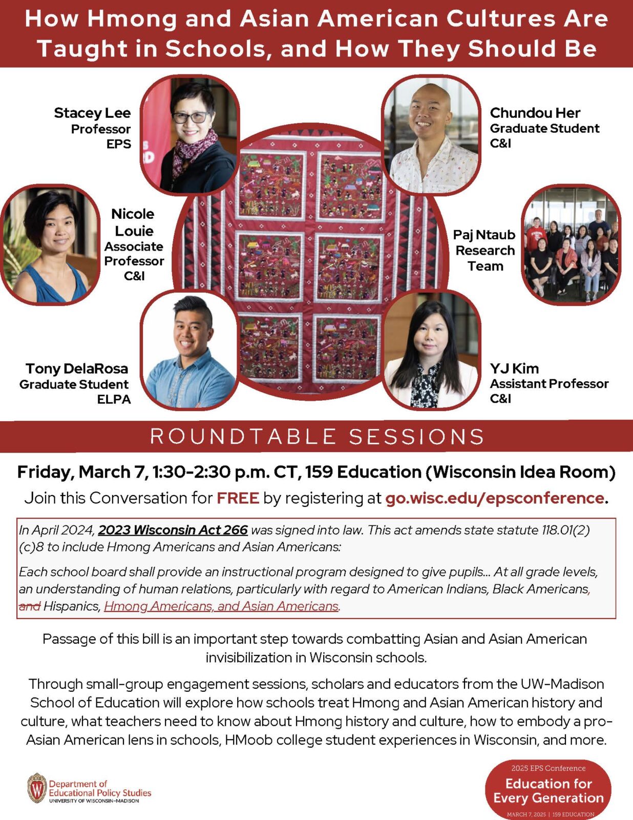 Roundtable Sessions flyer