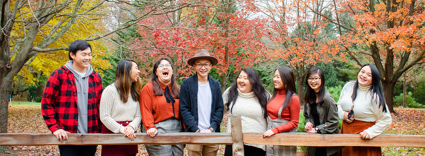 College Paj Ntaub Fall Group Photo